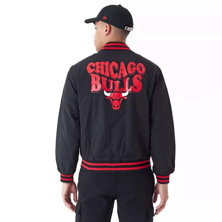 New Era NBA SCRIPT BOMBER JACKET Jacheta pentru barbati