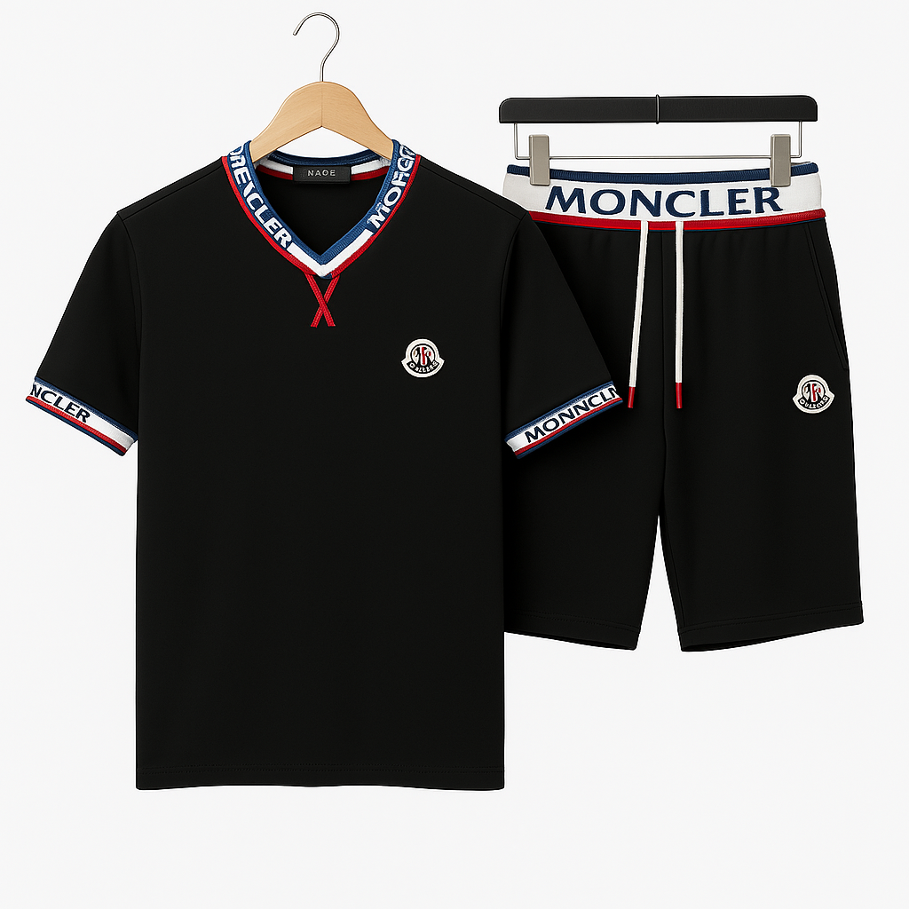 Compleu Moncler – Rafinament Estival în Două Piese