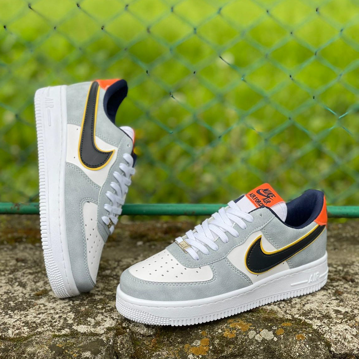 AF1 LINE Gri-Negru