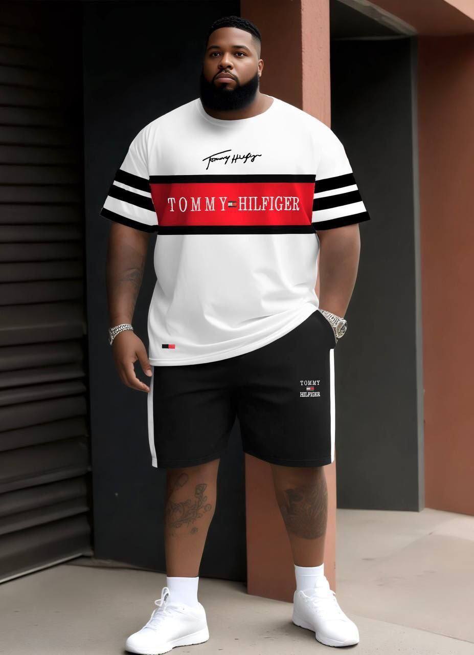 Compleu Tommy Hilfiger L-5XL cu Sigle Cusute
