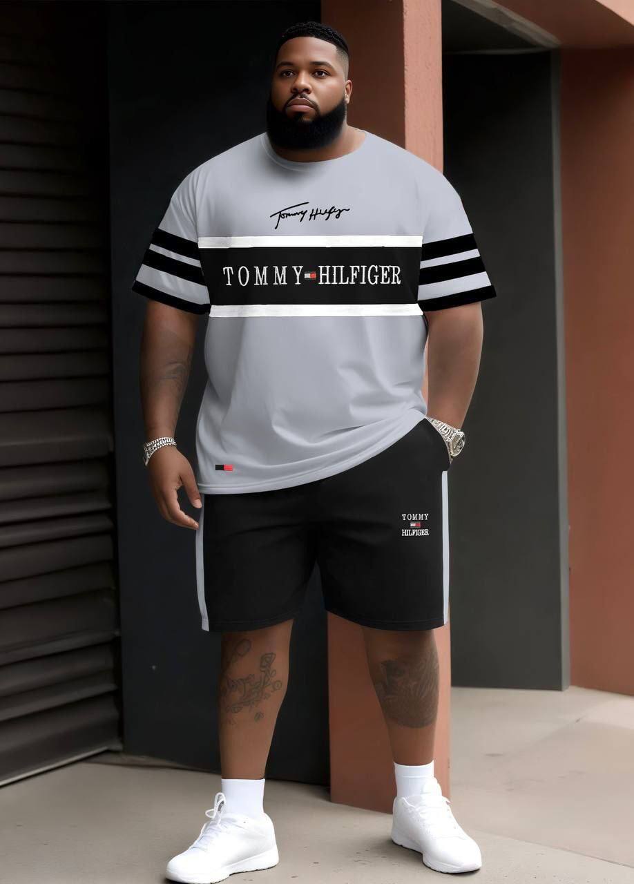 Compleu Tommy Hilfiger L-5XL cu Sigle Cusute